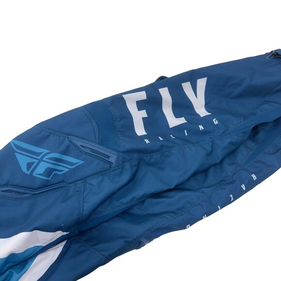 Fly Racing F-16 Blue Motocross Mens Pants Size 44 Lightweight Durable Design - Picture 9 of 14